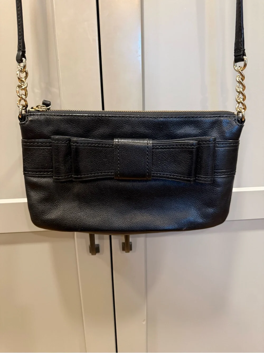 kate spade Villabella Avenue Celina Black Leather Crossbody